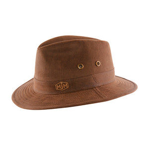 MJM Hats Dijk 10189 Fedora Traveller Brown Brun 01I59001750