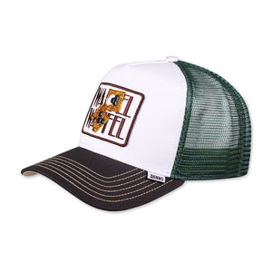 Djinns HTF Food Waffel Trucker Snapback White Navy Green Hvid Blå Grøn 1004092