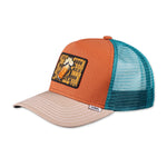 Djinns HTF Food Beer Trucker Snapback Rust Beige Green Brun Grøn 1004091