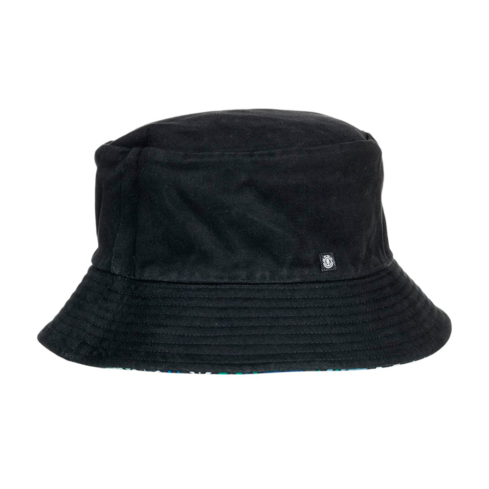 Element Tam Reversible Bucket Hat Bølle Hat Green Garden Black Grøn Sort W5HTA3ELP1-4644