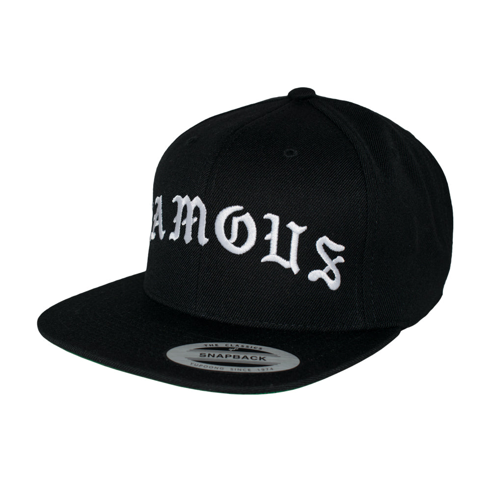 Famous Stars and Straps Old Snapback Black Sort