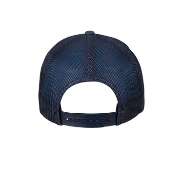 Flexfit Retro Colored Front Trucker Snapback 6606CF Navy White Blå Hvid