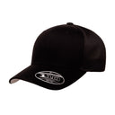 Flexfit Baseball 110 Mesh Snapback Black Sort 110M