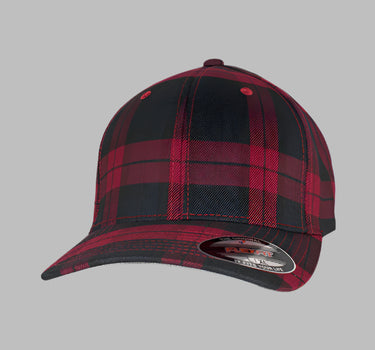 Flexfit Baseball Check Flexfit 6197 Red Rød