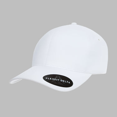 Flexfit Baseball Delta 180 Flexfit White Hvid