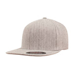 Flexfit Baseball Flat Visor Flexfit Heather Grey Grå