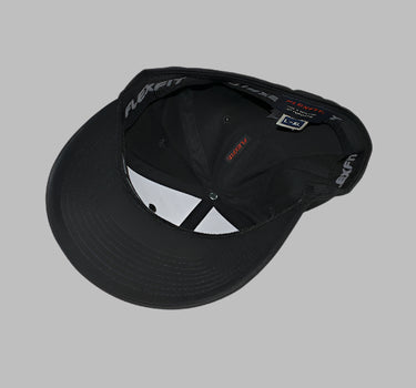 Flexfit Baseball Original Flexfit 6277 Black With Black Undervisor Sort