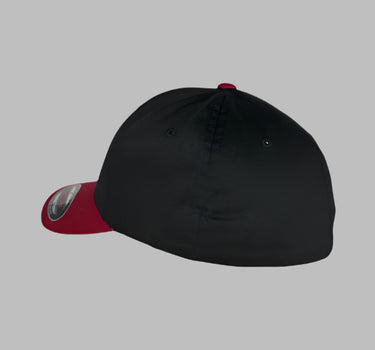 Flexfit Baseball Original Flexfit 6277 Black Red Sort Rød