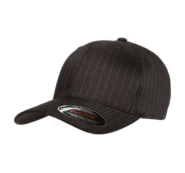 Flexfit Cap Baseball Pinstripe Black Sort