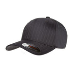 Flexfit Baseball Pinstripe Flexfit 6195P Dark Grey Mørkegrå