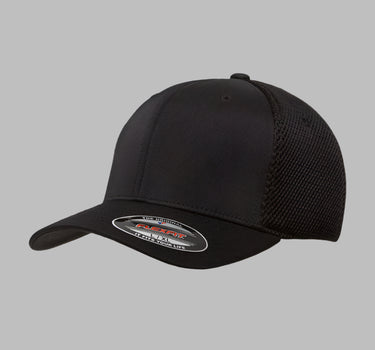 Flexfit Baseball Tactel Mesh Flexfit 6533 Black Sort