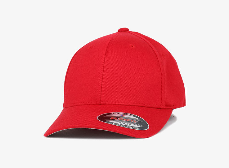 Flexfit Cap Kids Baseball Rød