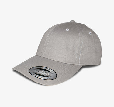 Flexfit Yupoong Dad Cap Justerbar 6245CM Silver Sølv