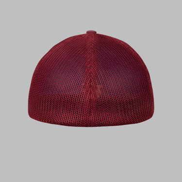 Flexfit Mesh Colored Front Flexfit 6511CF Maroon White Rød Hvid