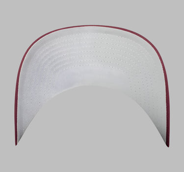 Flexfit Mesh Colored Front Flexfit 6511CF Maroon White Rød Hvid