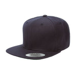 Flexfit Yupoong 6-12 Years Snapback 6089MK Kids Børn Dark Navy Blå