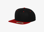 Yupoong Youth Snapback 6089YOUTH Black Red Sort Rød