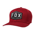 Fox 26045-527 Crest Flexfit Cranberry Maroon Burgundy Rød