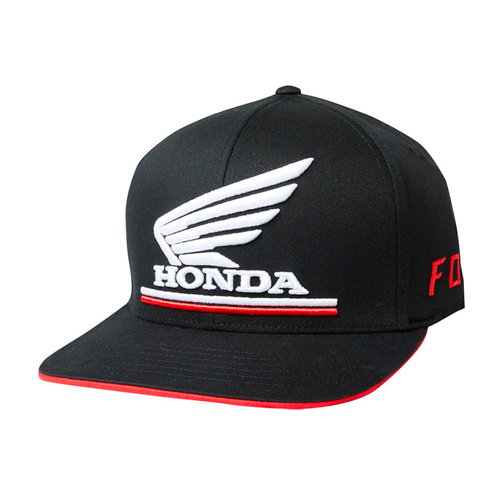 Fox Honda Flexfit Black White Red Sort Hvid Rød