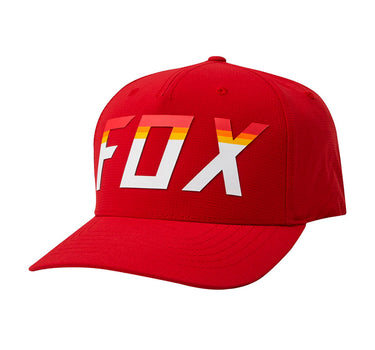 Fox On Deck Flexfit Red Chili Rød