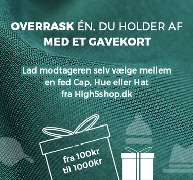 Caps Huer Hatte High5shop.dk Gavekort Vinter sommer 2019
