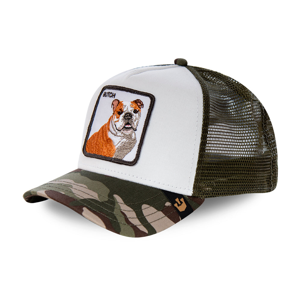 Goorin Bros Butch Trucker Snapback Dog Hund Camo Camouflage