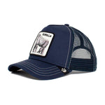 Goorin Bros Gorilla King of the Jungle Trucker Snapback Navy Mørkeblå Blå 101-0333-NVY