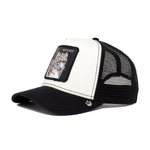 Goorin Bros Hotshot Trucker Snapback White Black Hvid Sort 101-0213 