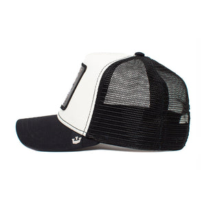 Goorin Bros Hotshot Trucker Snapback White Black Hvid Sort 101-0213 