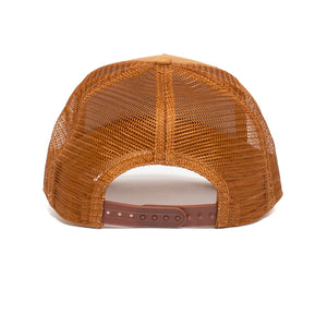 Goorin Bros Mane Man Trucker Snapback Whiskey Brun 101-0130-WKY