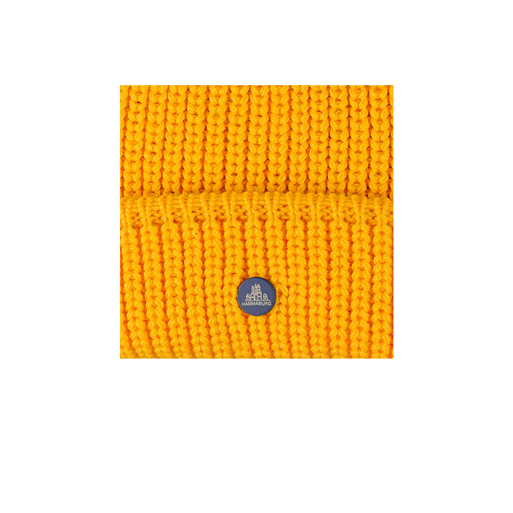 Hammaburg Docker Knit Fold Hue Yellow Gul