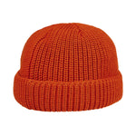 Hammaburg Docker Knit Beanie Kort Huer Orange 8599329-89
