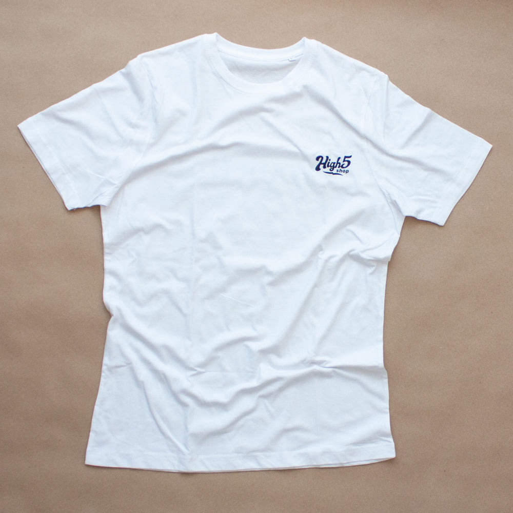 High5 Shop High5 Logo Tee's Home Is Where You Hang Your Hat T-shirt White Hvid