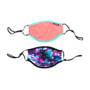Hype 2X Adult Space Pink Face Mask Multi Color Pink Space Lyserød Camo SAFE404