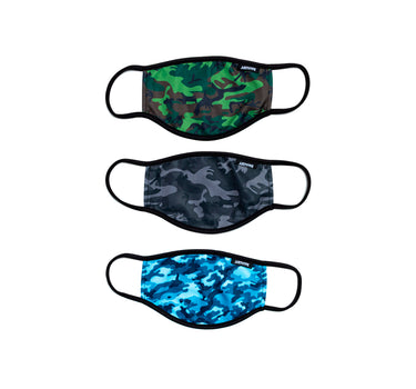 Hype 3X Adult Camo Love Face Mask Camo Camouflage SAFE0220