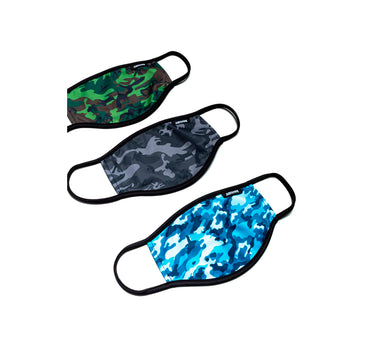 Hype 3X Adult Camo Love Face Mask Camo Camouflage SAFE0220