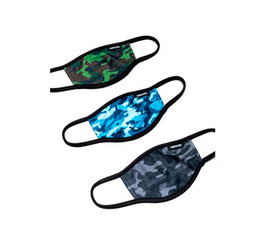 Hype 3X Kids Camo Love Face Mask Mundbind Camo Camouflage SAFE0225