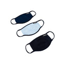 Hype JustHype 3X Kids Dark Colours Face Mask Mundbind Navy Black Grey Blå Sort Grå SAFE0041