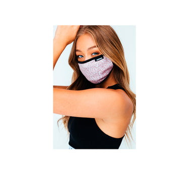 Hype JustHype 3x Adult Womens Animal Prints Face Mask Mundbind Multi Pink Camo Camouflage SAFE0042