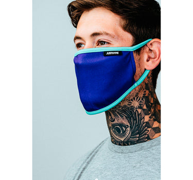 Hype Adult Blue Light Blue Face Mask Blue Pale Blue Blå Lyseblå SAFE0111