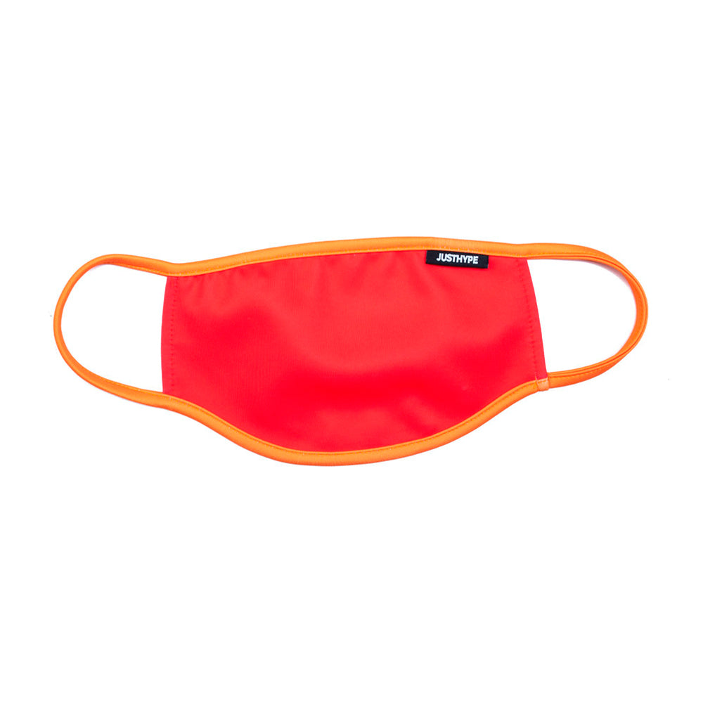 Hype Adult Red Orange Face Mask Red Orange Rød SAFE0103