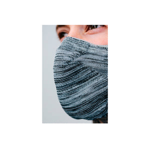 Hype JustHype Adult Tech Knit Face Mask Mundbind Grey Melange Grå SAFE0126