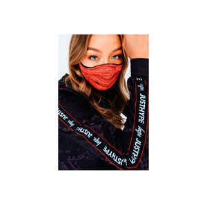 Hype Adult Tech Knit Face Mask Mundbind Pink Black Melange Lyserød Sort SAFE0131