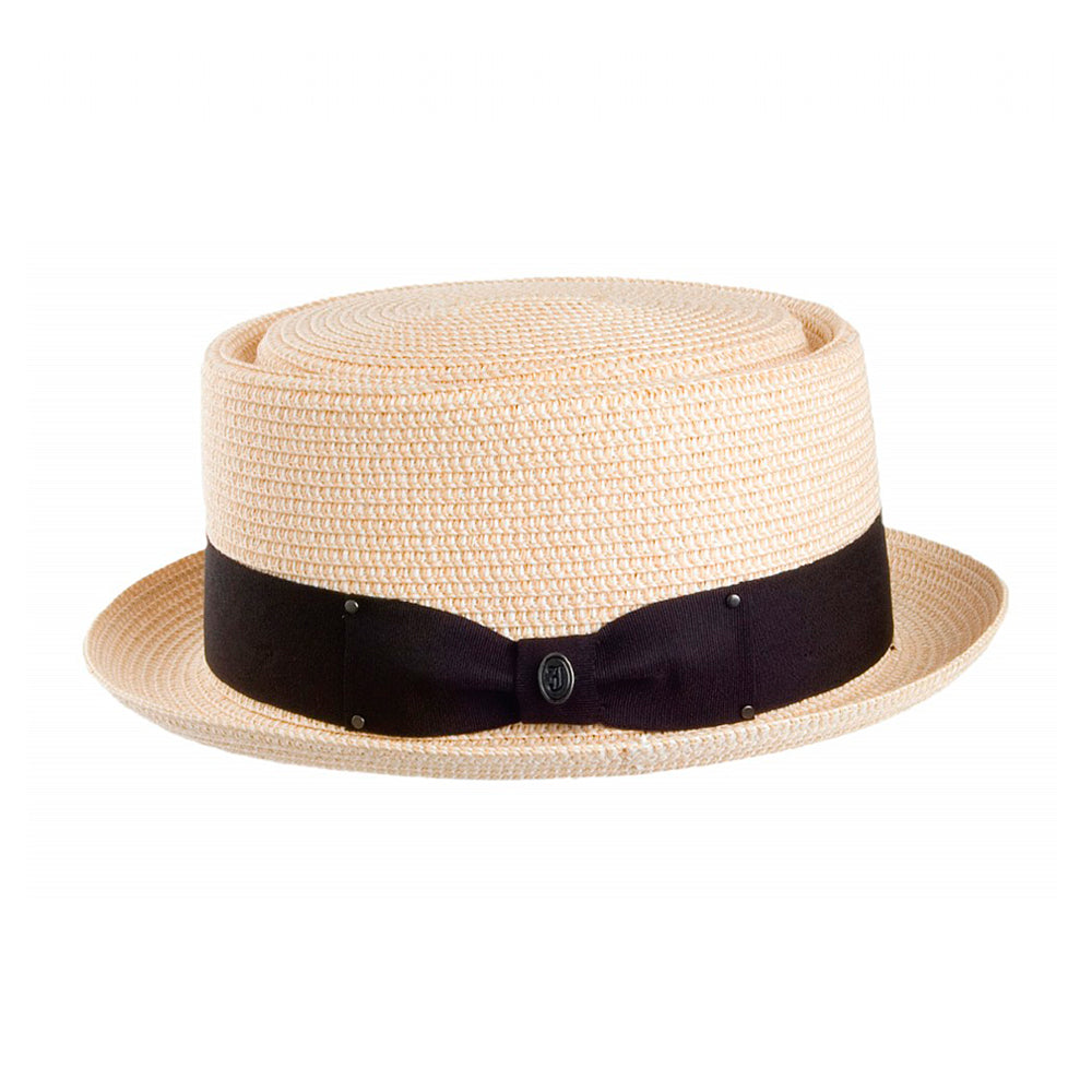 Jaxon & James - Toyo Braided Pork Pie Hat - Straw Hat - Natural ...