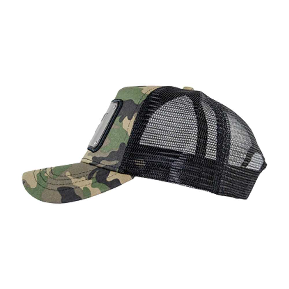 John Hatter Bullshit I can´t Hear You Trucker Snapback Camo Black Camouflage Sort  1-1069-U00 