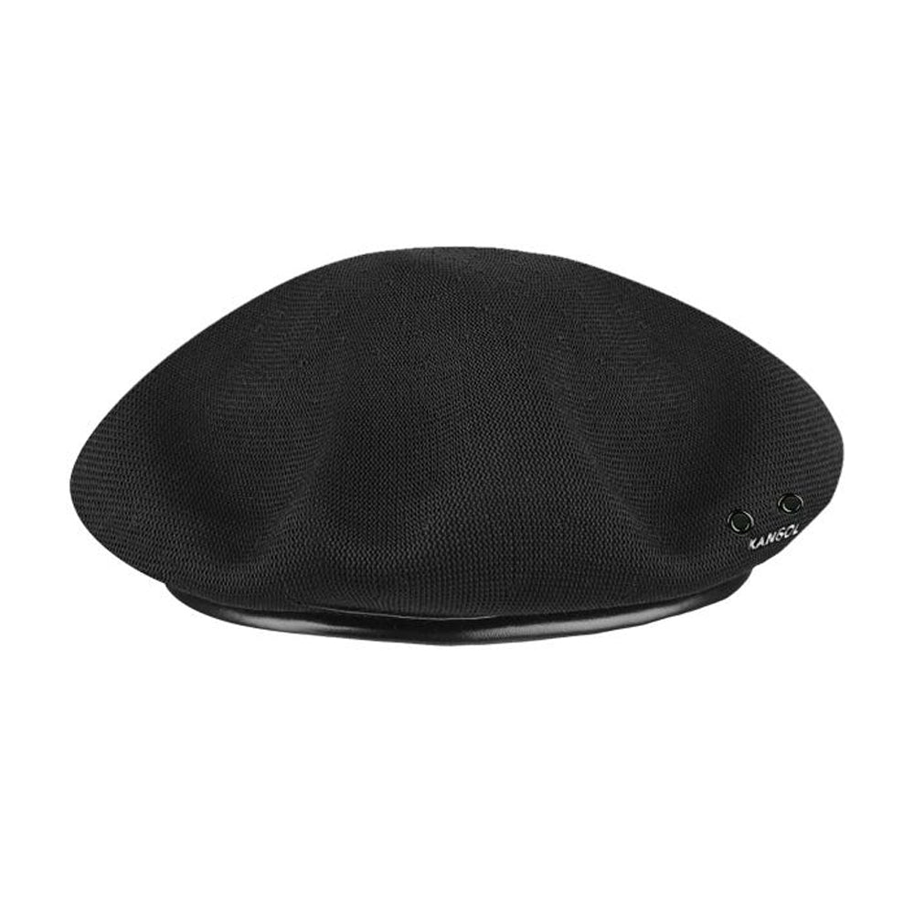 Kangol Monty® Tropic Beret Beret Bucket Hat Bølle Hat Black 0284KG black Sort