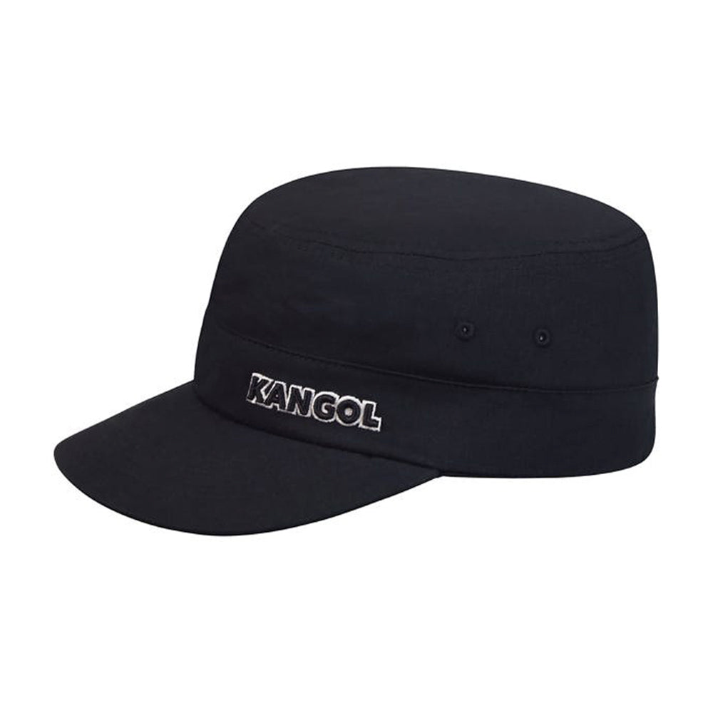 Kangol Ripstop Army Cap Flexfit Black Sort K0533CO