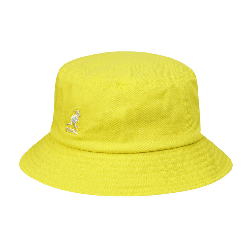 Kangol Washed Bucket Hat Bølle Hat Lemon Sorbet Gul K4224HT-LS709