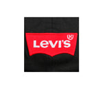 Levis Big Batwing Strapback Cap Adjustable Black Sort