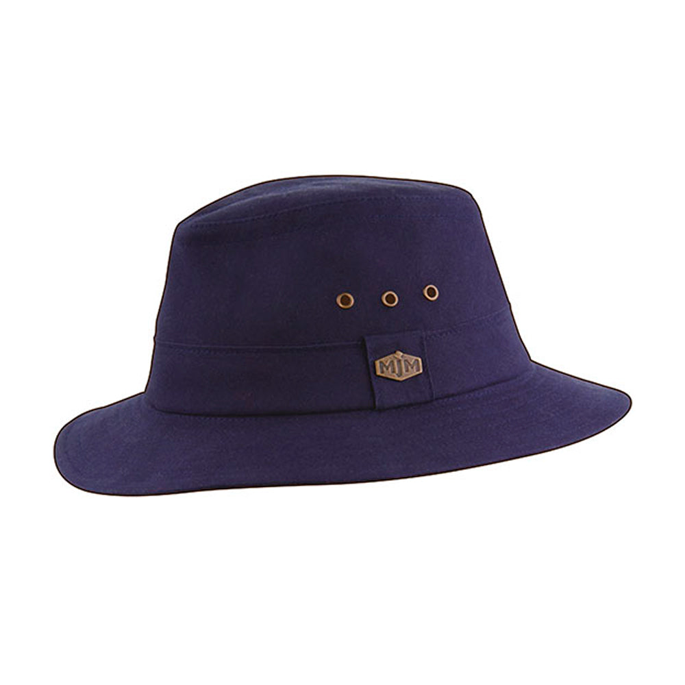 MJM Hats Assen 58026 Traveller Hat Fedora Hat Navy Blå 01H60540200